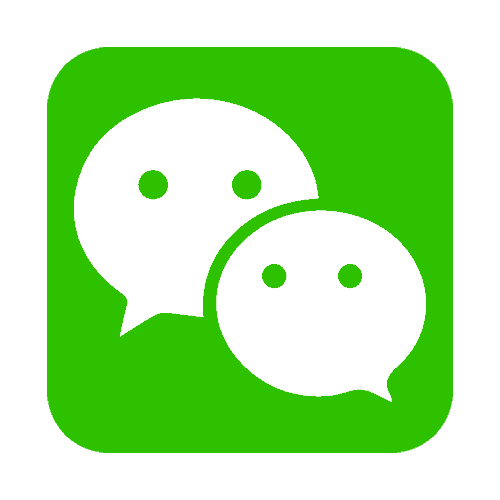 WeChat-logotyp i färg