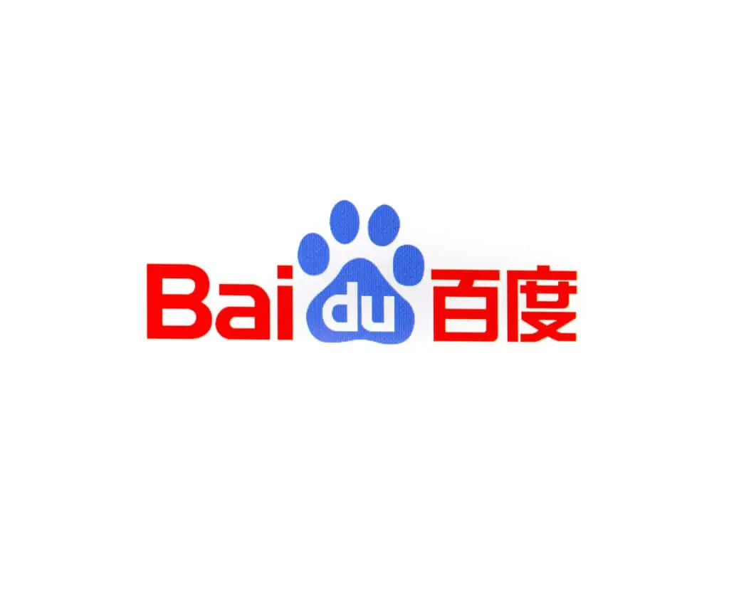 Baidu sökmotor logotyp