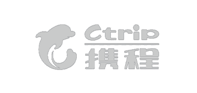 Ctrip Logo in Grey